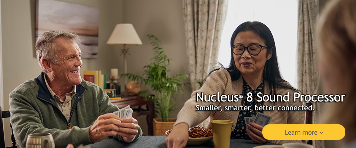 Nucleus recipient playing a card game